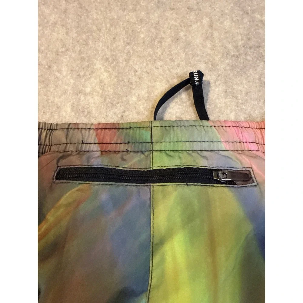 Nike Dri-FIT Running Shorts Multi-Color Abstract Print 831284-457 Mens L